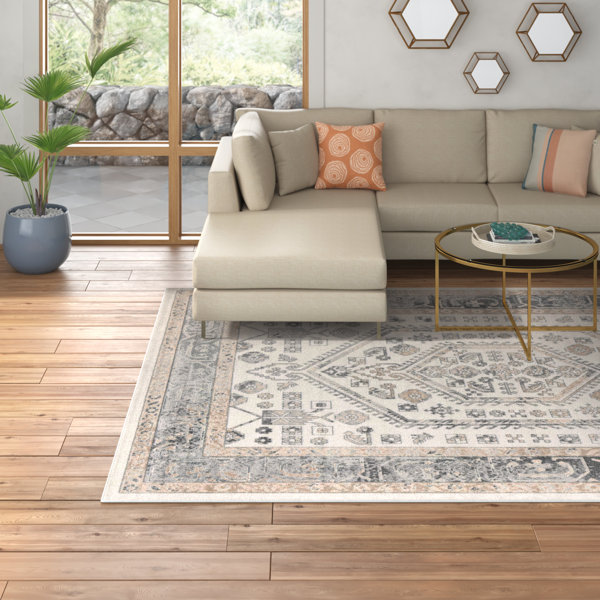 Mistana™ Edson Oriental Ivory Area Rug & Reviews Wayfair